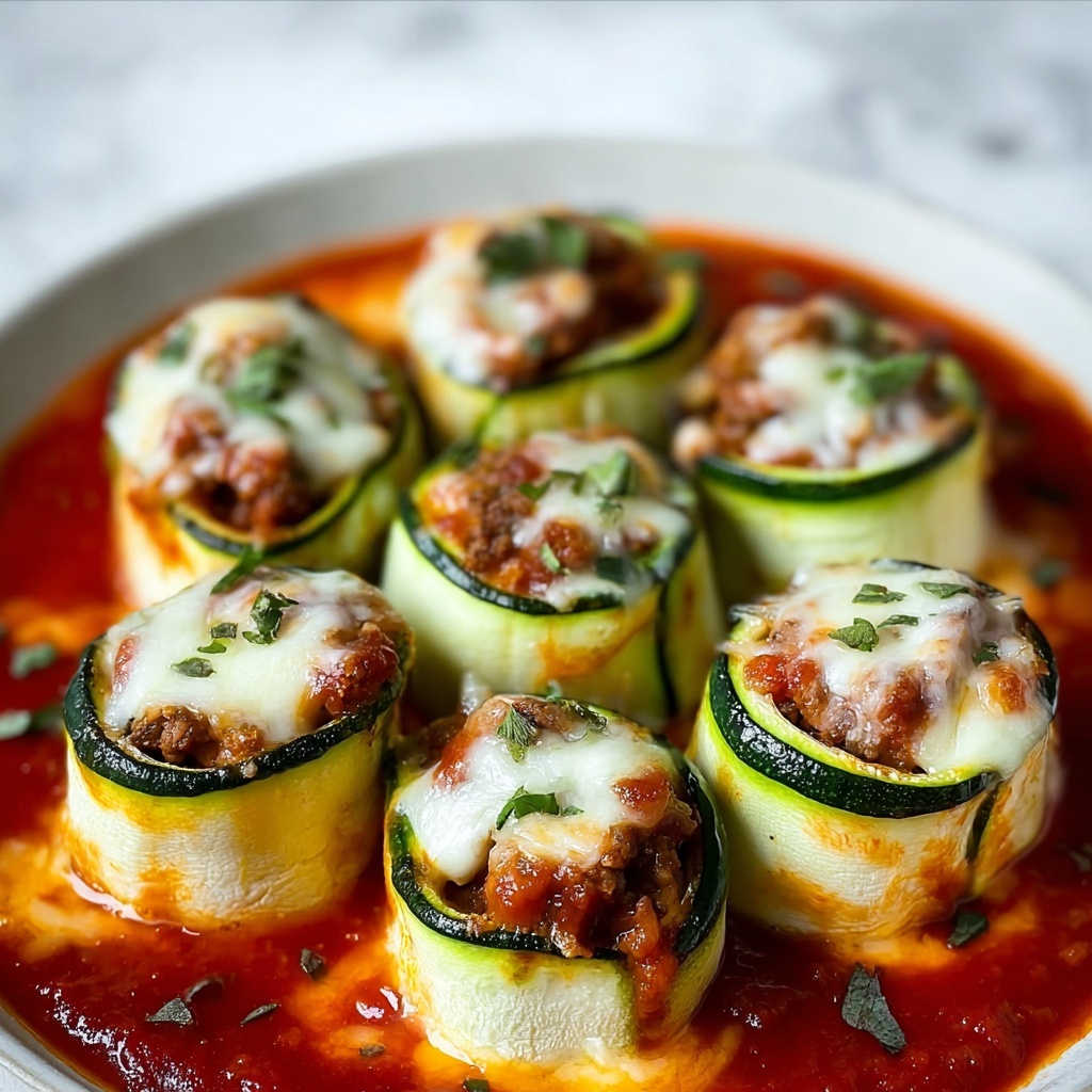 Zucchini Rollatini with Italian Sausage and Ricotta Recipe - Recipe Image