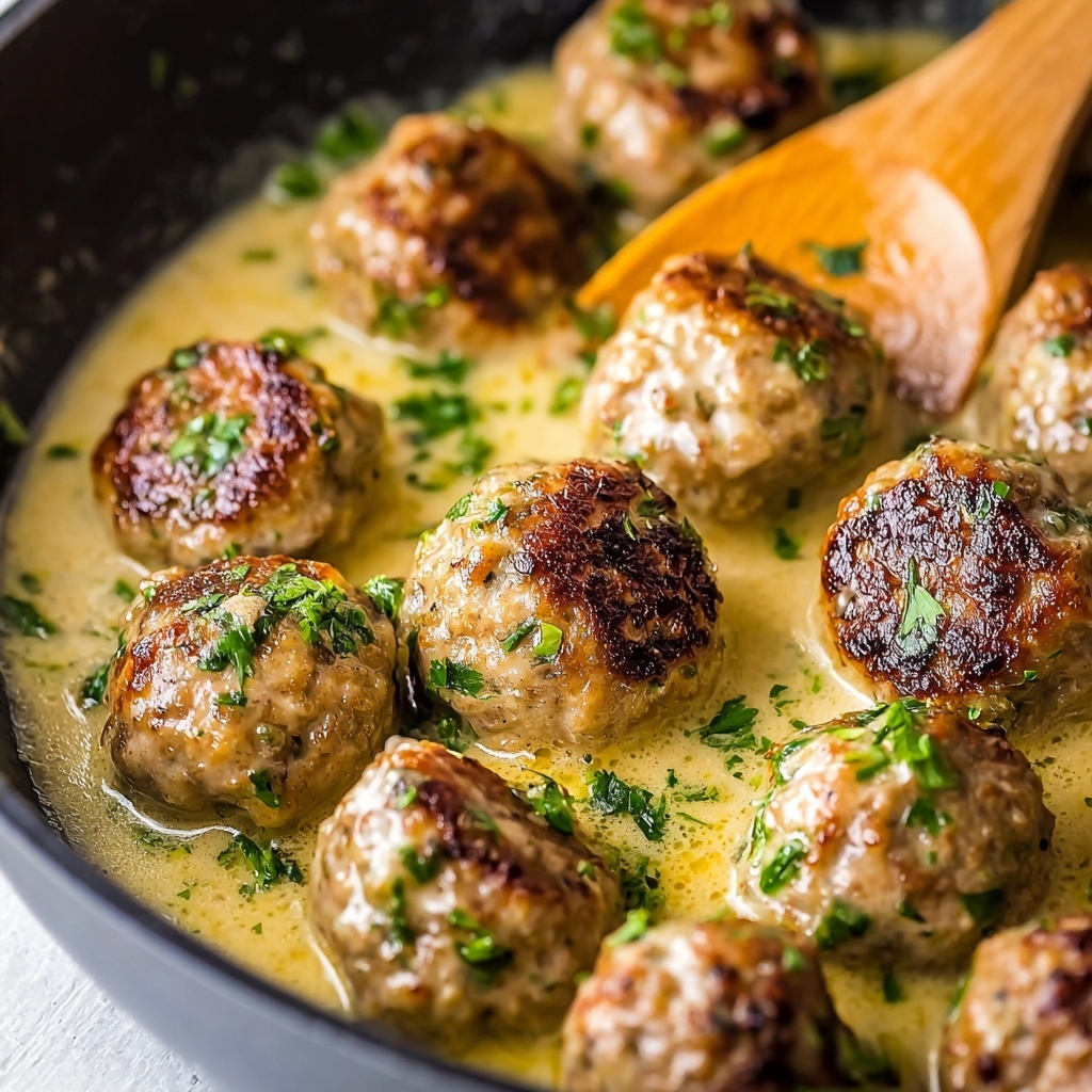 Chicken Piccata Meatballs Recipe - Recipe Image