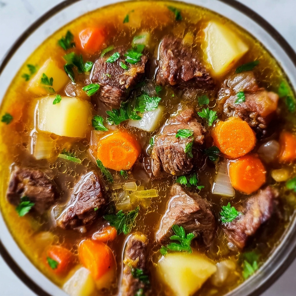 Simple Homemade Oxtail Soup Recipe - Recipe Image