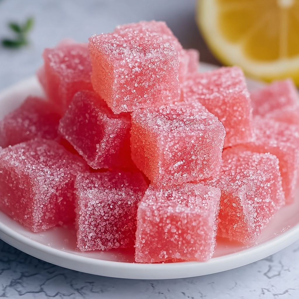 Pink Lemonade Electrolyte Gummies Recipe - Recipe Image