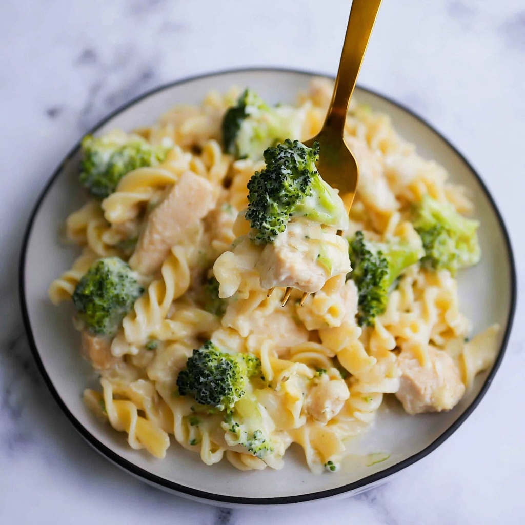 Broccoli Cheddar Noodle Skillet Recipe - Recipe Image