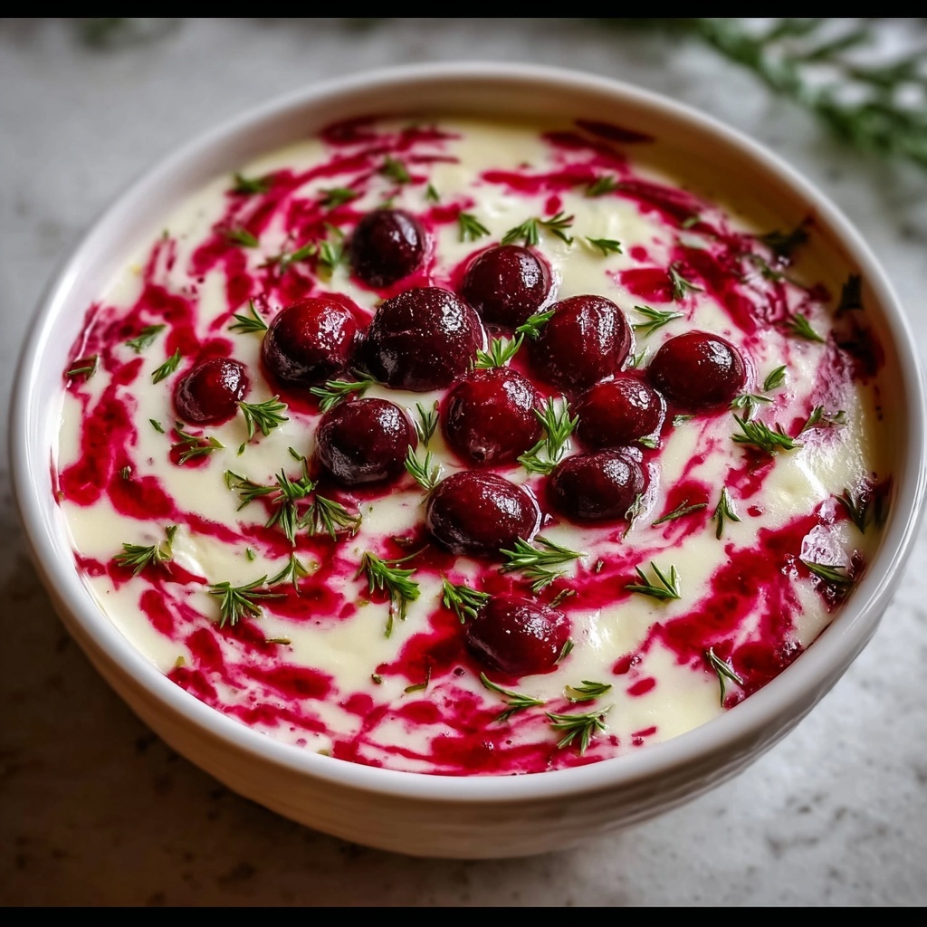 Baked Cranberry Cream Cheese Dip Recipe - Recipe Image