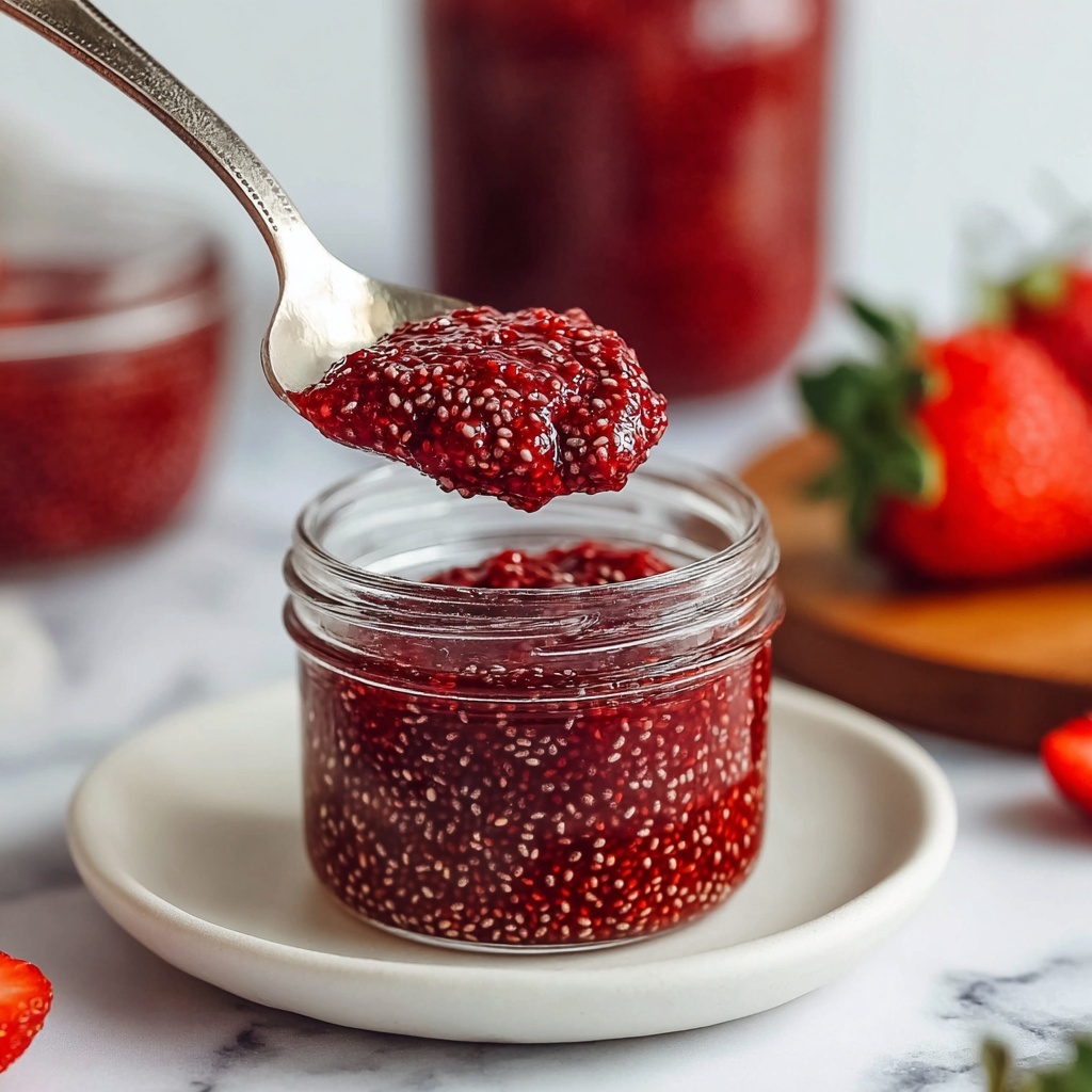Simple Chia Seed Berry Jam Recipe - Recipe Image