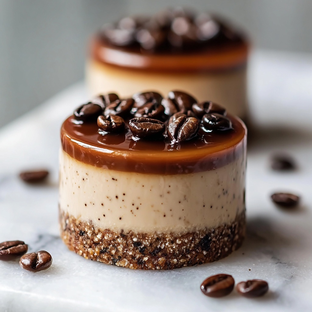Mini Coffee Cheesecakes Recipe - Recipe Image