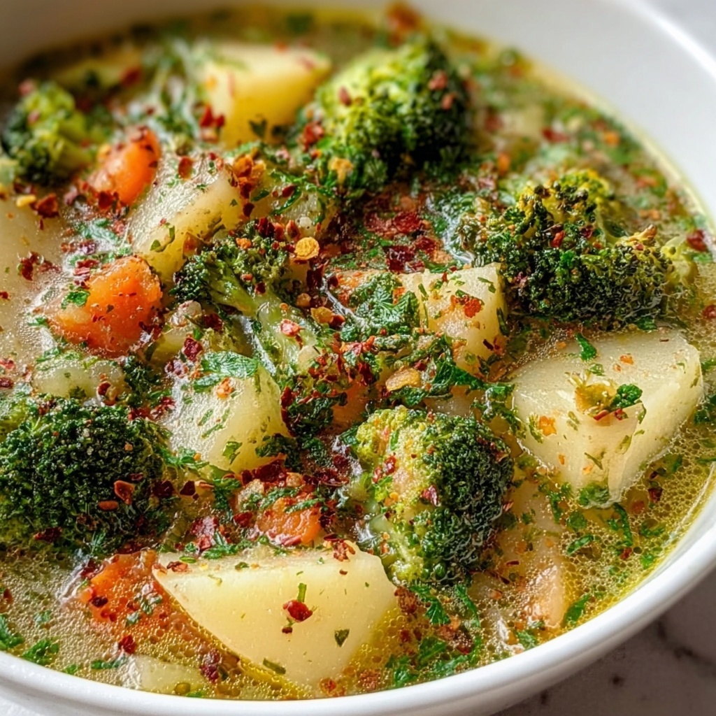 Traditional Italian Broccoli Soup Recipe - Recipe Image