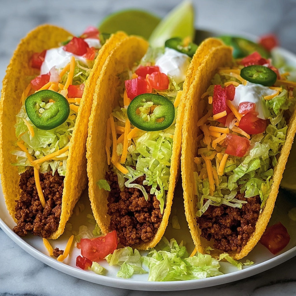 Crispy Beef Tacos Recipe - Recipe Image