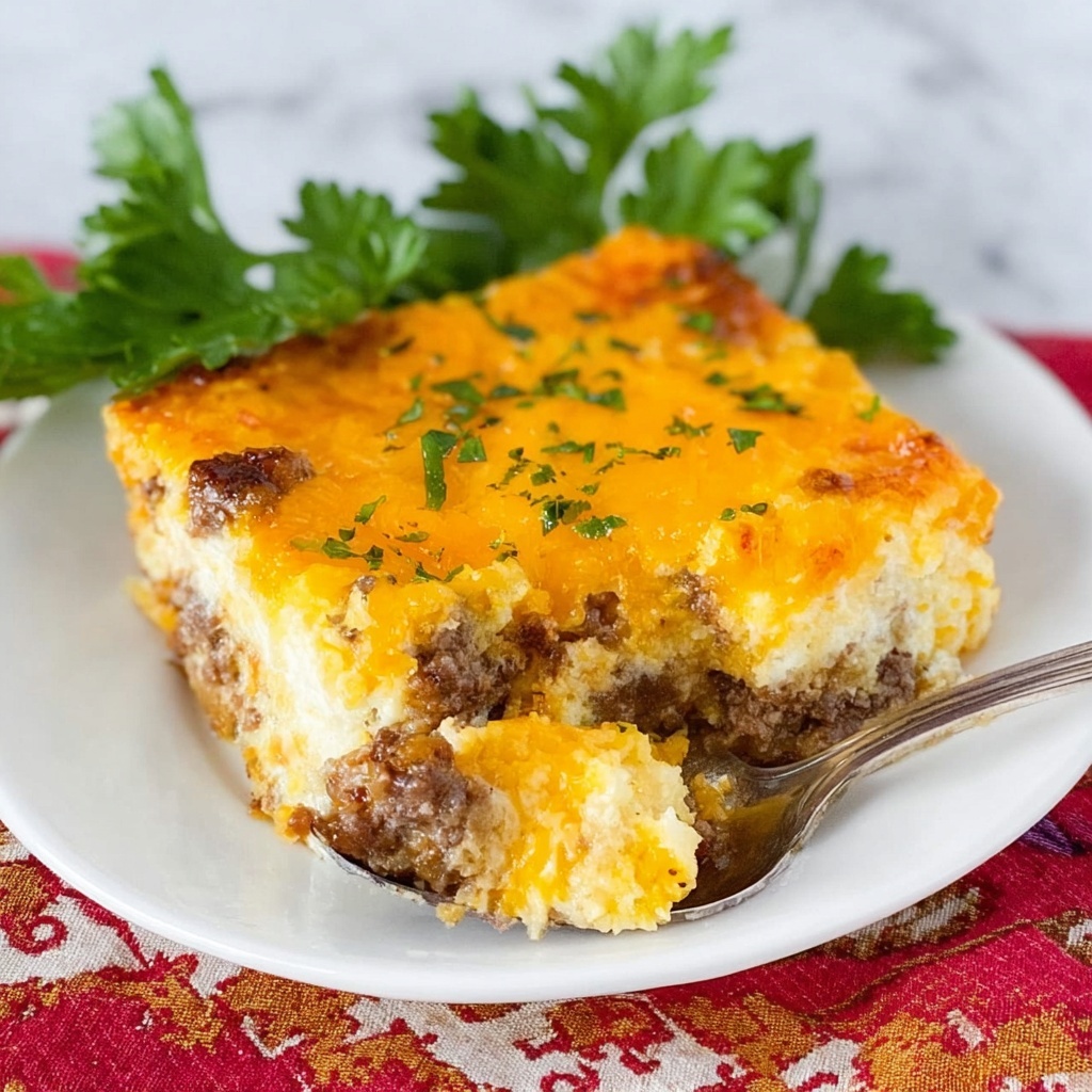 Sausage Hash Brown Patty Breakfast Casserole Recipe - Recipe Image