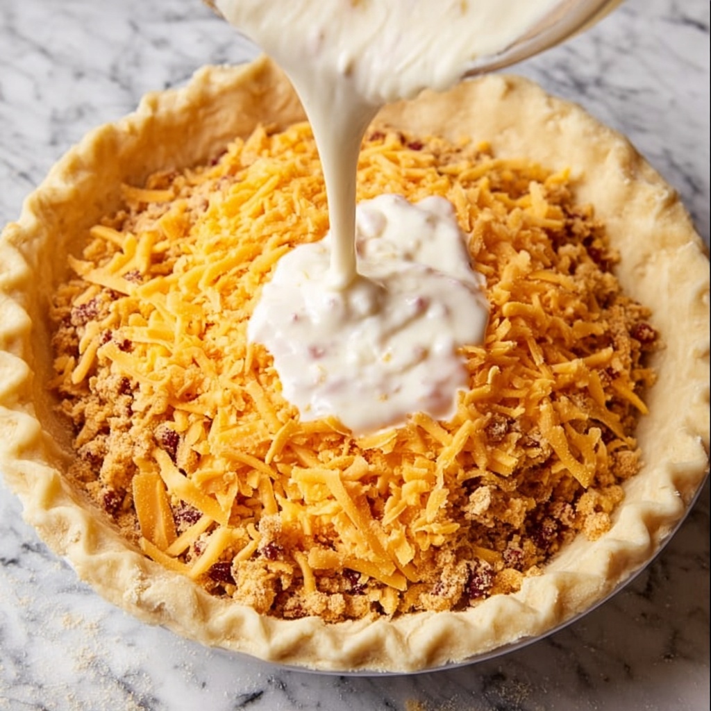 BBQ Chicken Quiche Recipe - Recipe Image