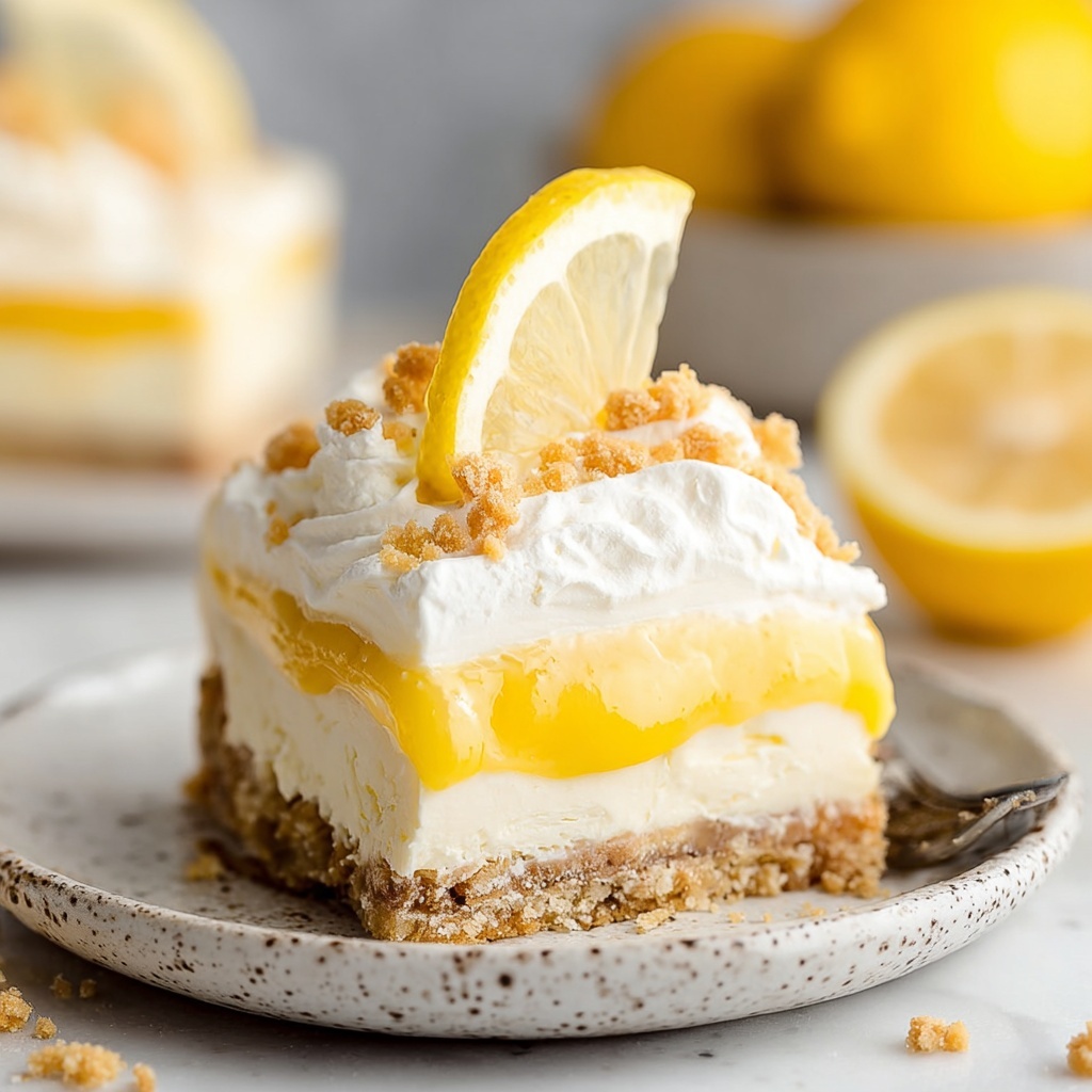 Vegan Lemon Lush Recipe - Recipe Image