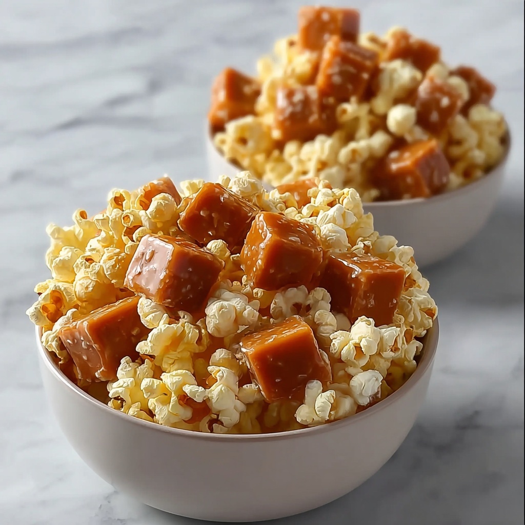 Caramel Cheese Popcorn Mix Recipe - Recipe Image