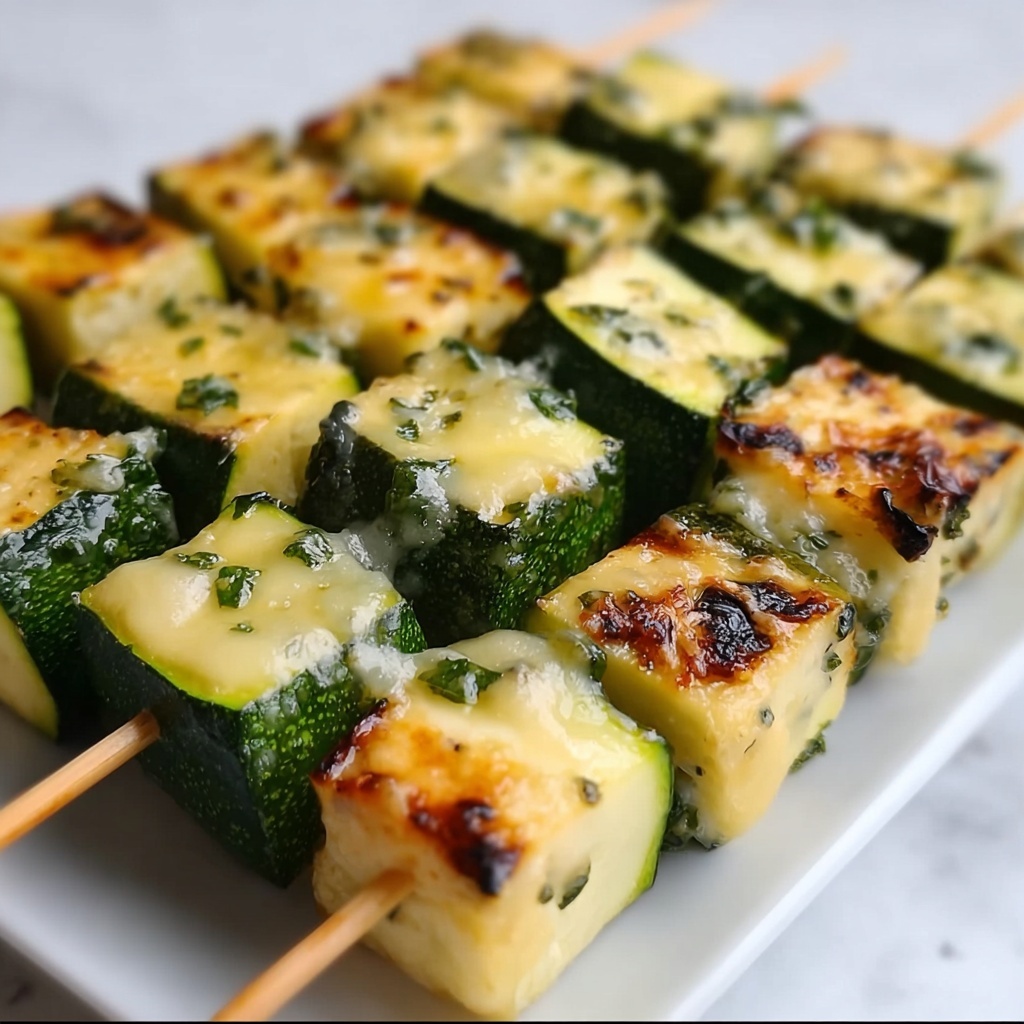 Garlic Butter Vegetable Skewers Recipe - Recipe Image