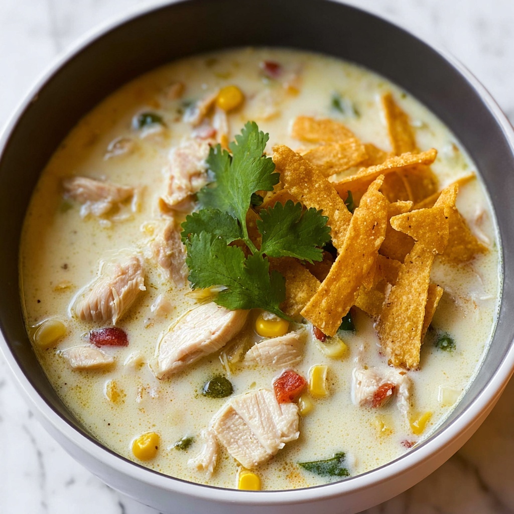 One-Pot White Chicken Chili Recipe - Recipe Image