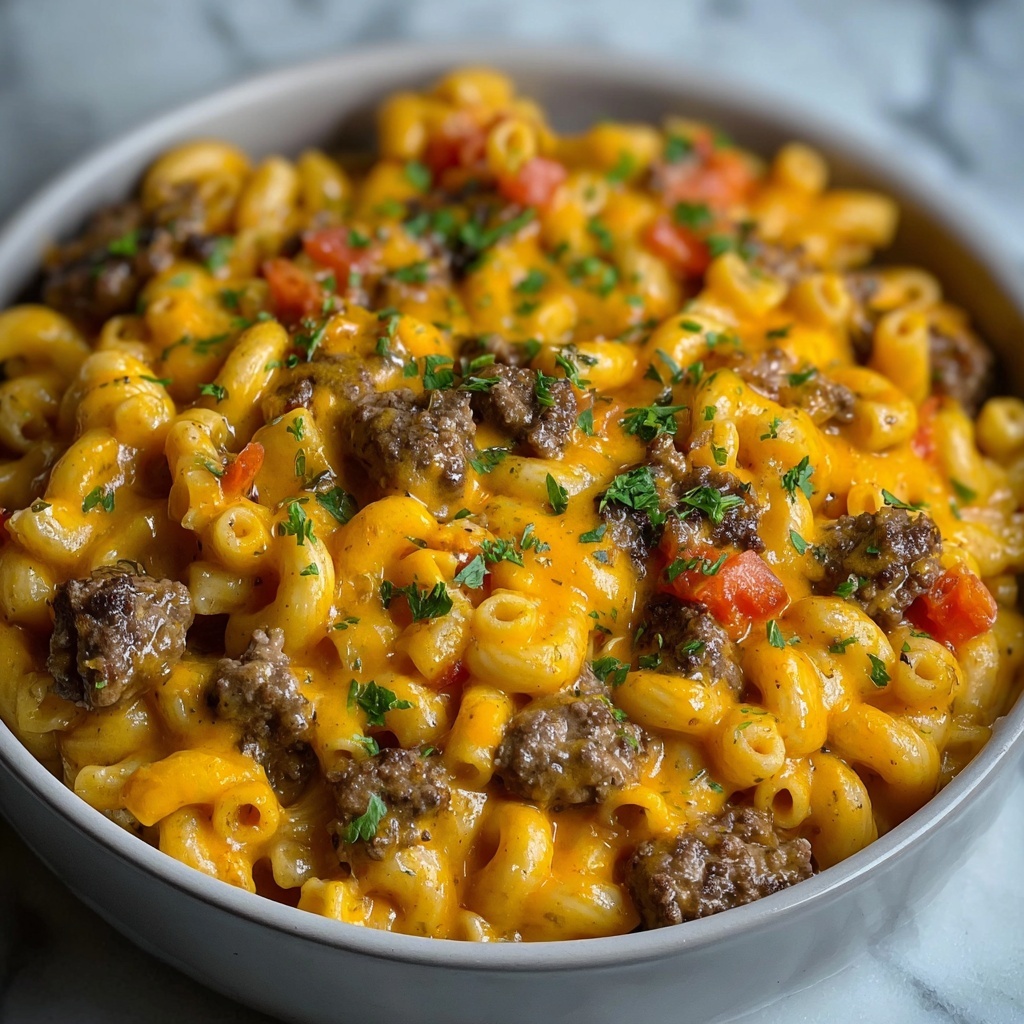 Cheesy Taco Pasta Recipe - Recipe Image