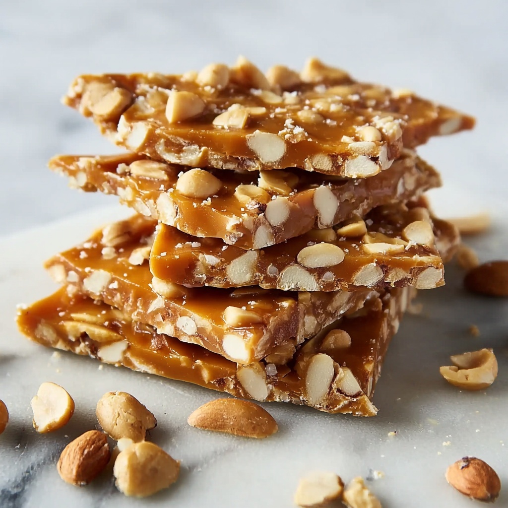 Best Peanut Brittle (Old-Fashioned Candy) Recipe - Recipe Image