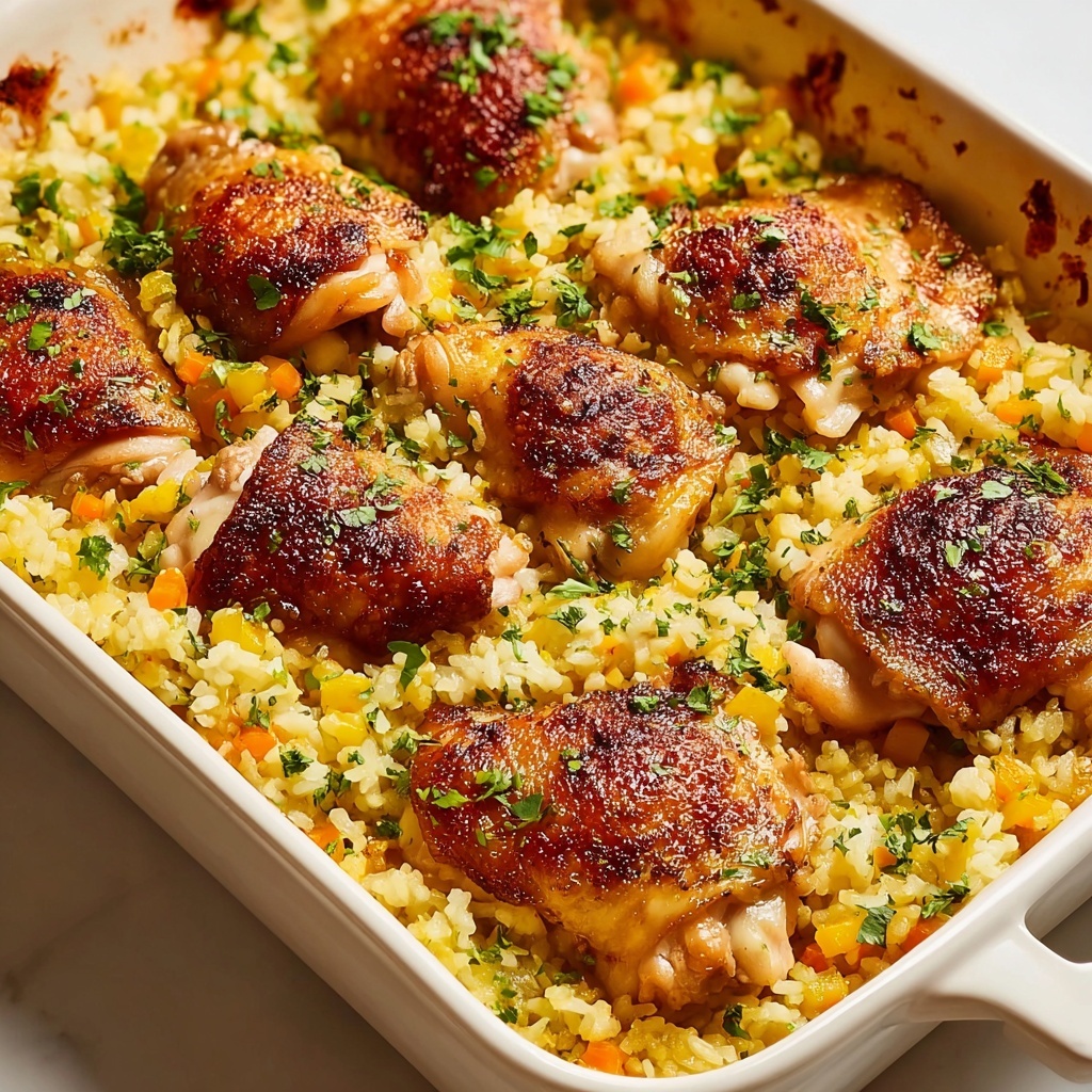 No Peek Chicken & Rice Casserole Recipe - Recipe Image