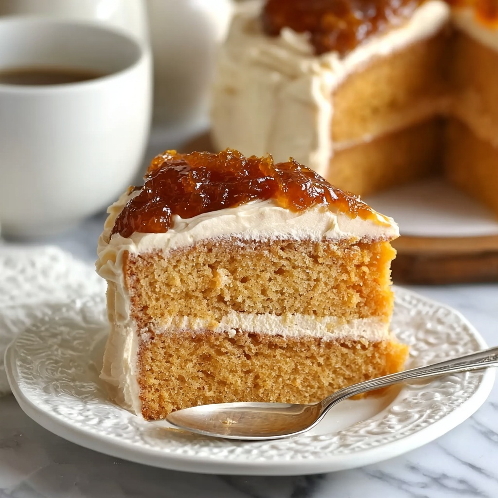 Pumpkin Cake with Caramel Cream Cheese Frosting Recipe - Recipe Image