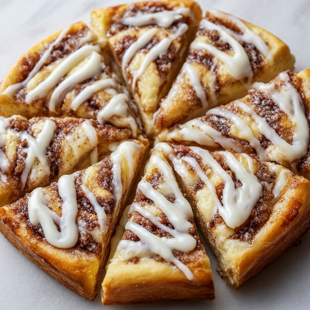 Cinnamon-Sugar Pizza Made with Crescent Rolls Recipe - Recipe Image