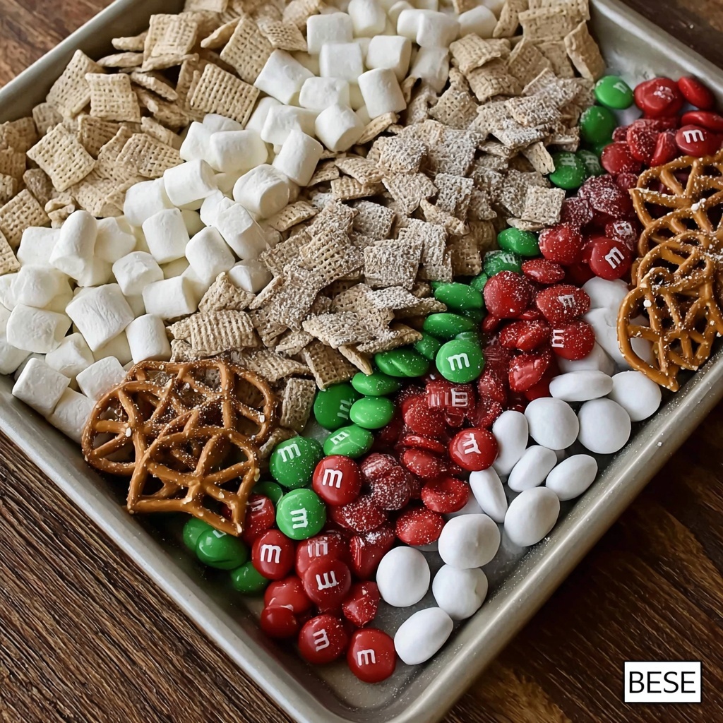 Elf Snack Mix - Sweet, Crunchy, and Festive Recipe - Recipe Image