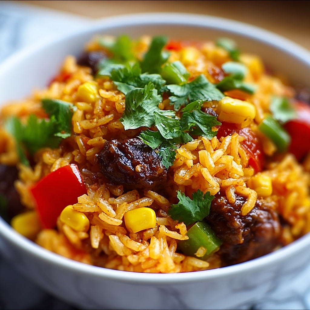 Taco Rice Recipe - Recipe Image