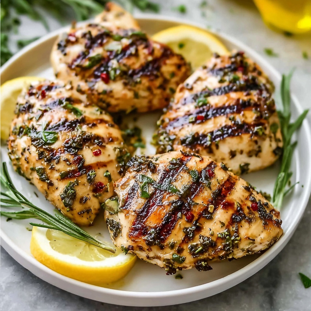 Oven-Baked Greek Chicken Breast Recipe - Recipe Image