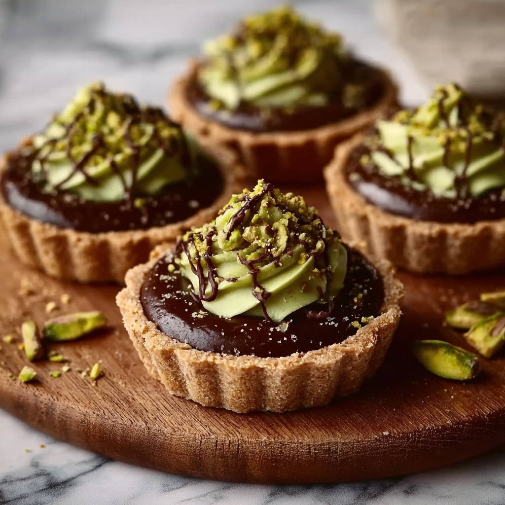 Mini Raspberry Pistachio Tartlets Recipe - Recipe Image