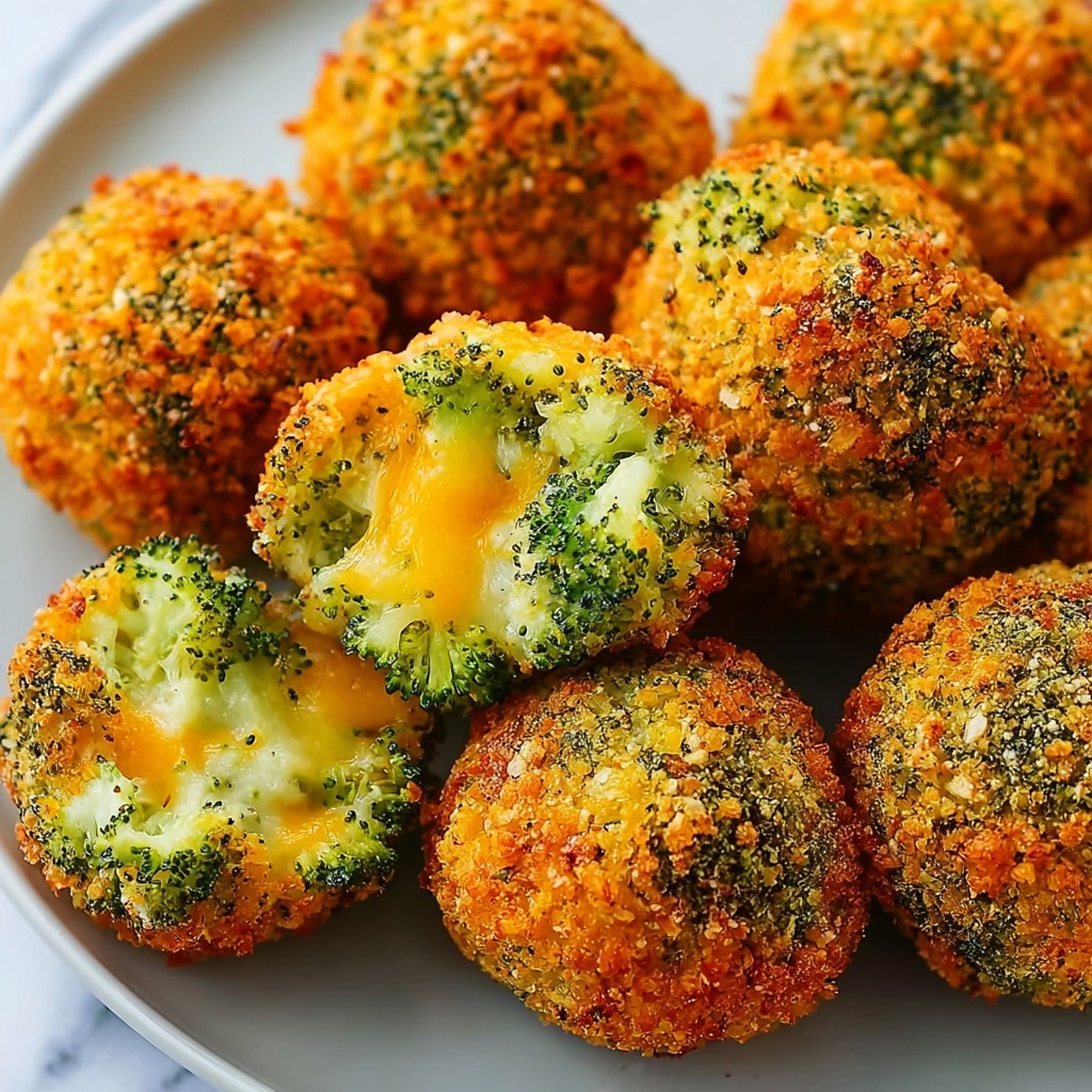 Baked Broccoli Cheese Balls Recipe - Recipe Image