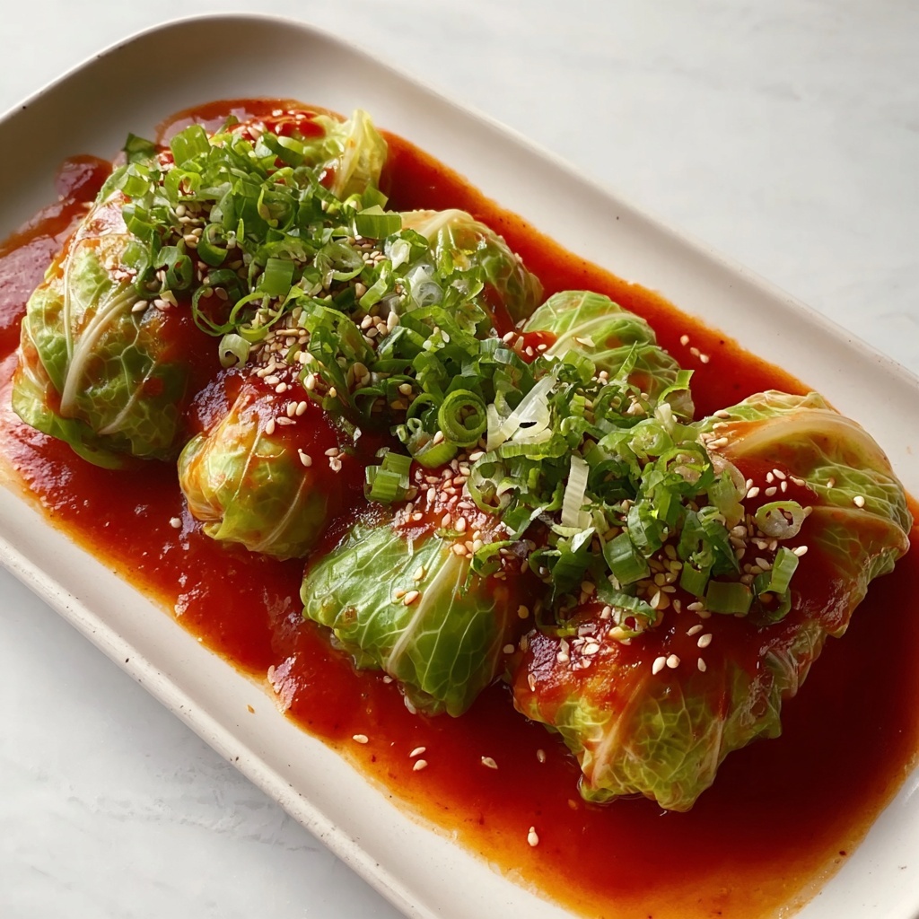Napa Cabbage Rolls Recipe - Recipe Image