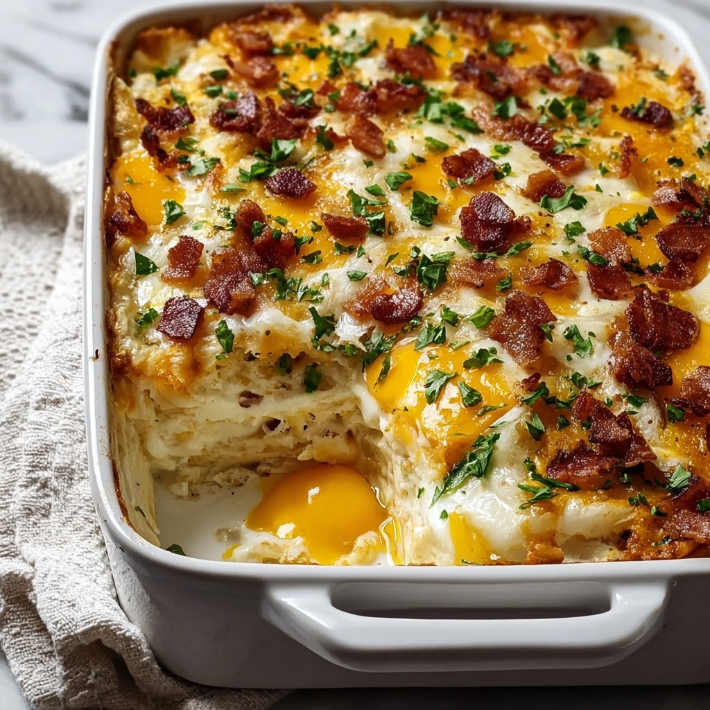 Delicious Hash Brown Egg Casserole Recipe - Recipe Image