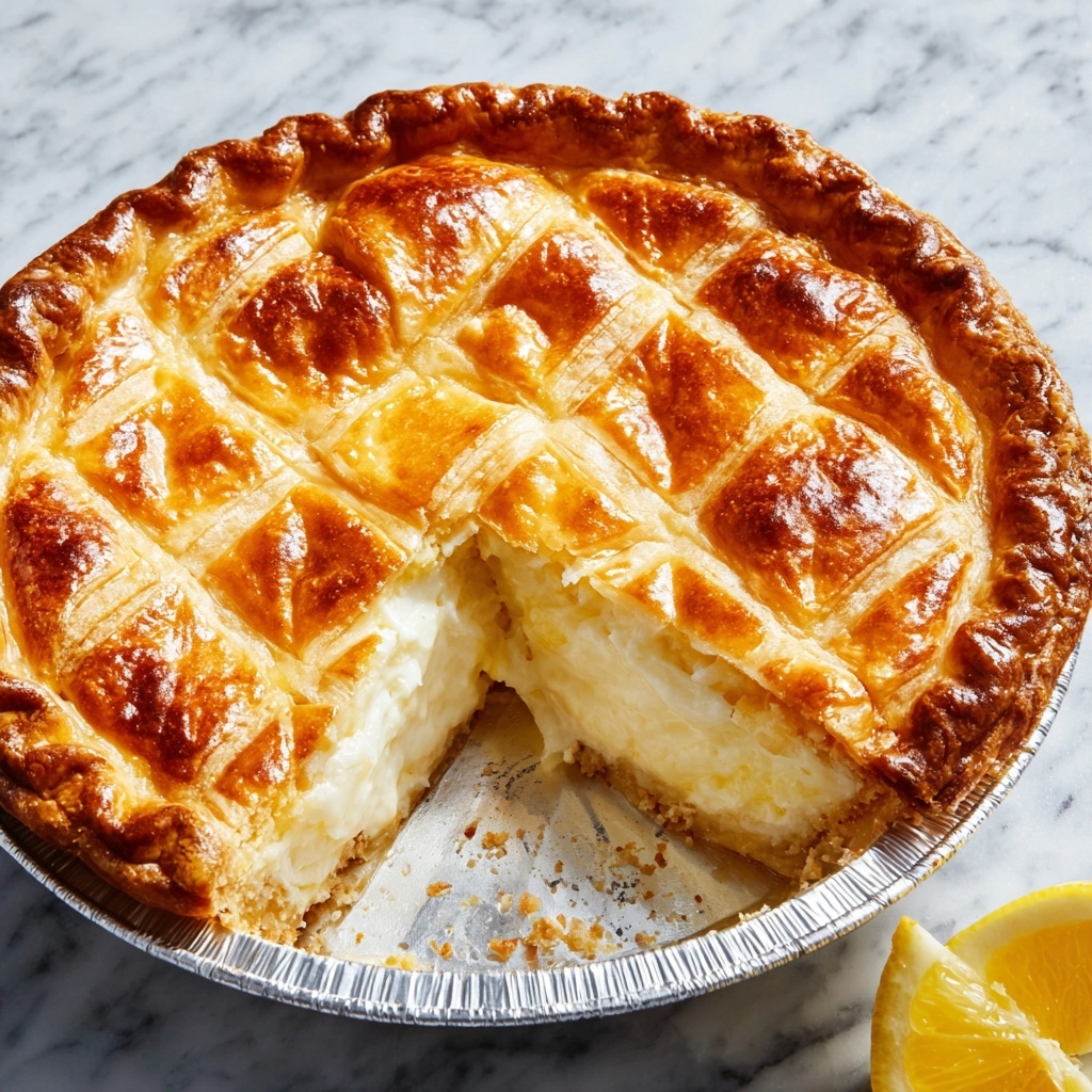 Ricotta Pie Recipe - Recipe Image