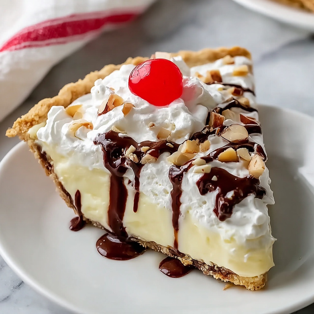 Banana Split Pie Recipe - Recipe Image