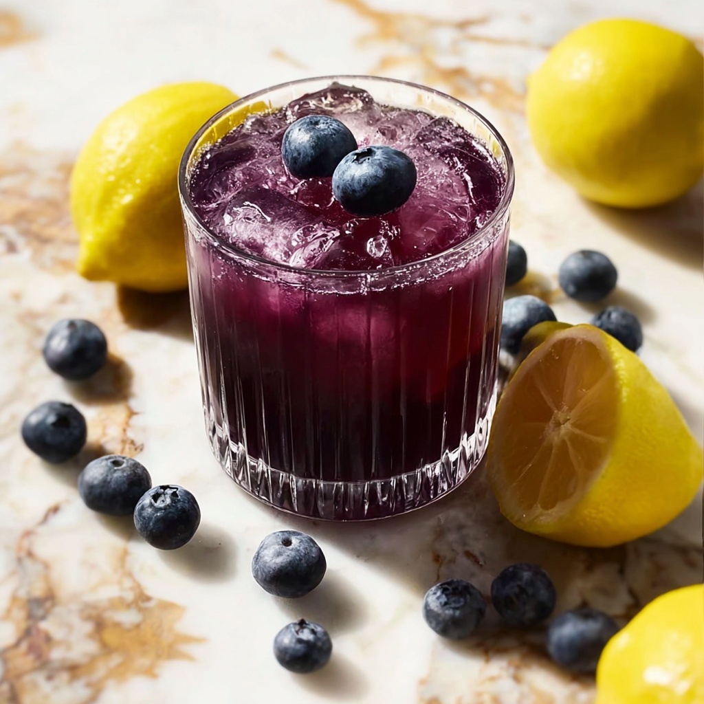 Antioxidant Blueberry-Lemon Green Tea Recipe - Recipe Image