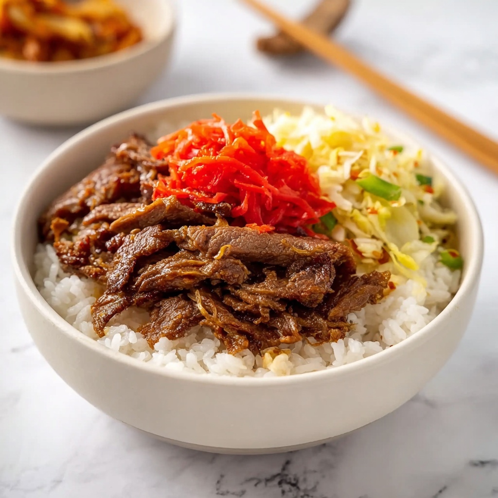Gyudon Japanese Beef Bowls Recipe - Recipe Image