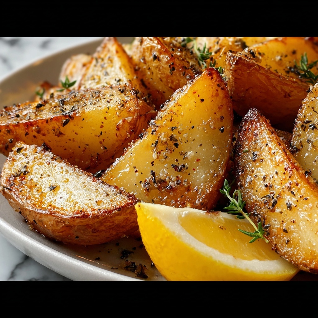 Greek Lemon Potatoes Recipe - Recipe Image