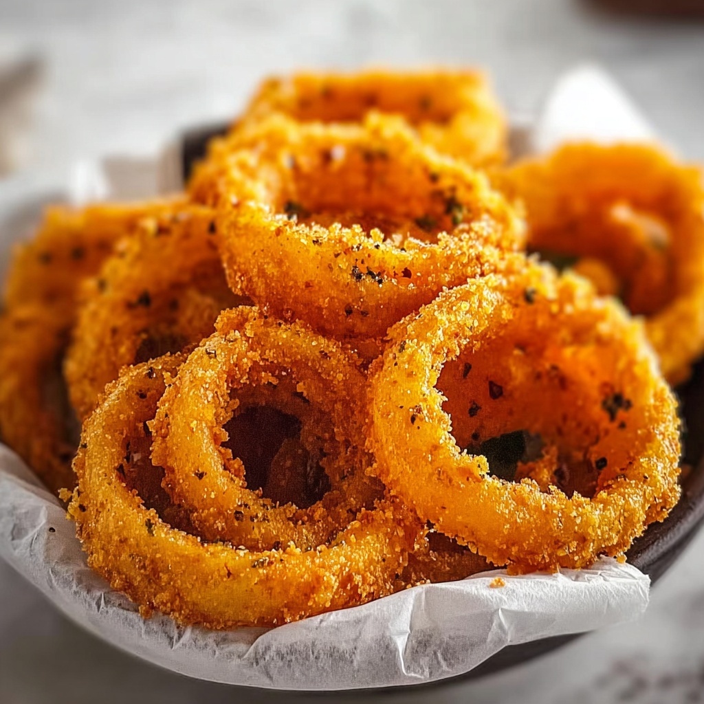 So So Crispy Fried Onion Rings Recipe - Recipe Image