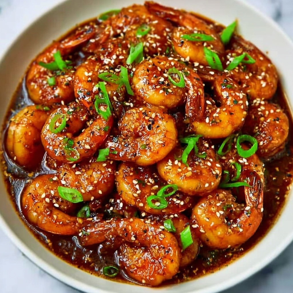 General Tso Shrimp Recipe - Recipe Image