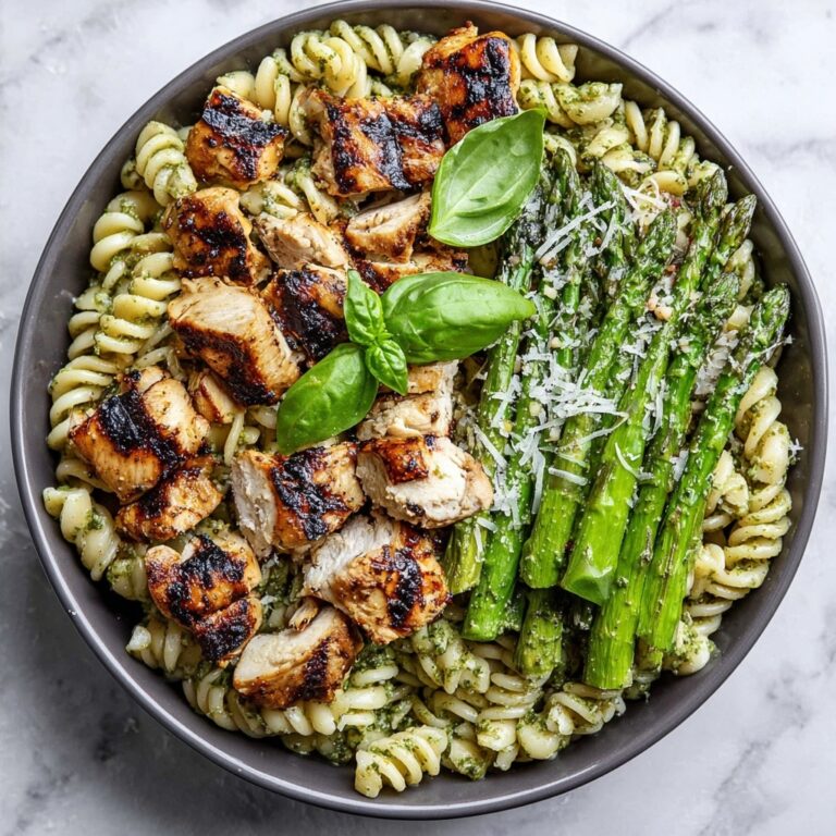 Grilled Chicken Asparagus Pasta Recipe