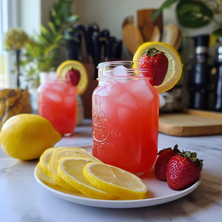 Refreshing Strawberry Lemonade Recipe