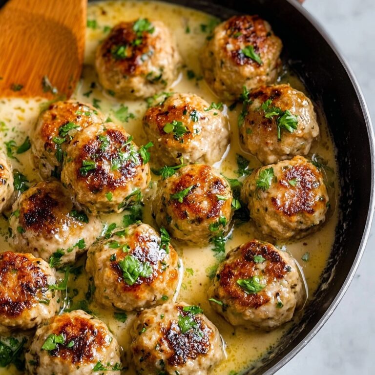 Chicken Piccata Meatballs Recipe