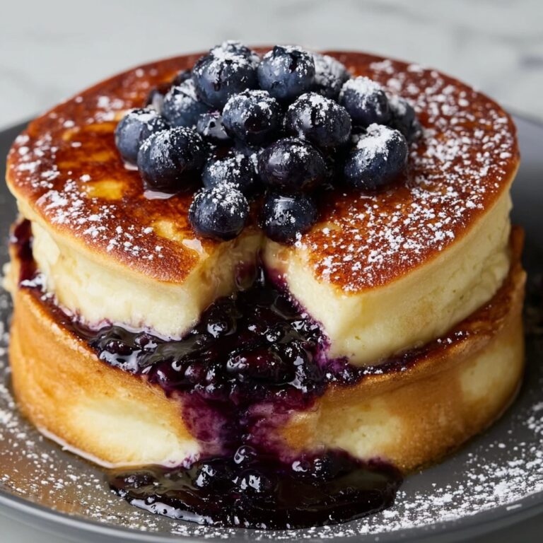 Blueberry Cheesecake Stuffed French Toast Recipe