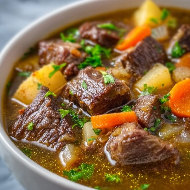 Simple Homemade Oxtail Soup Recipe