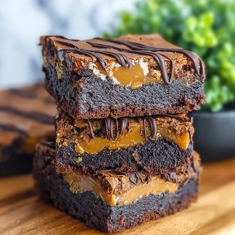 Fudgy Peanut Butter Brownies Recipe