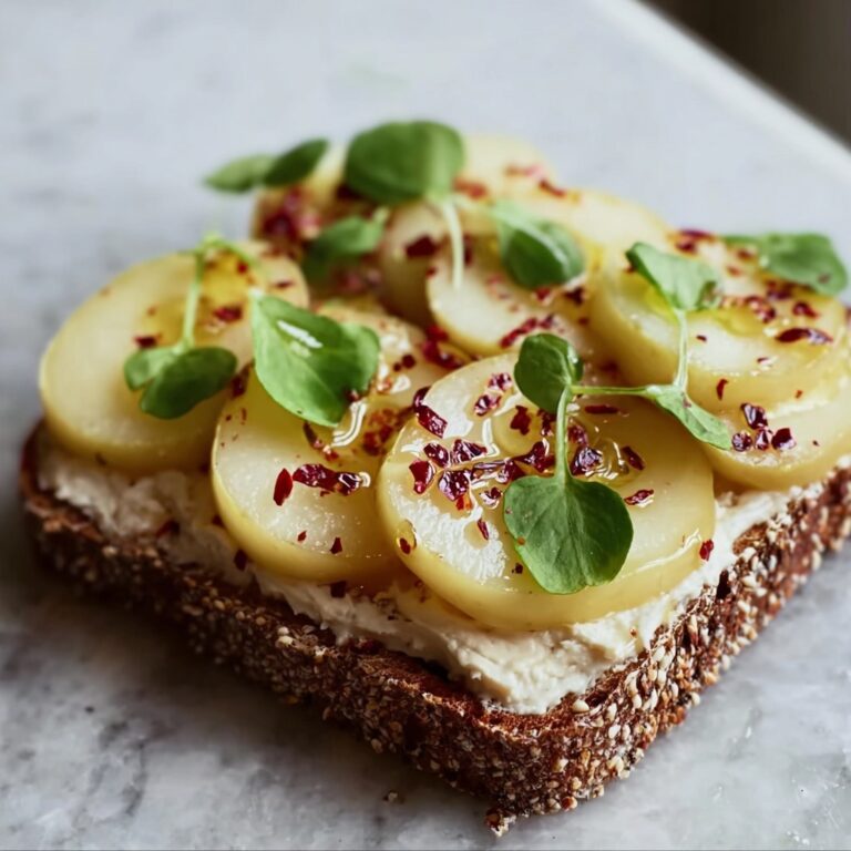 Tahini Toasts Recipe