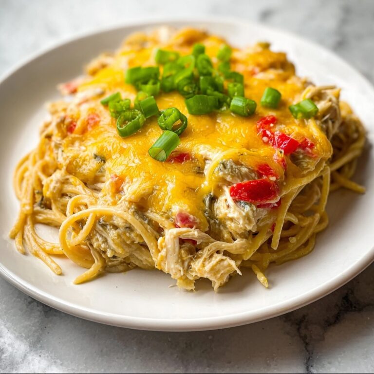 Spicy Southern Chicken Spaghetti Casserole Recipe
