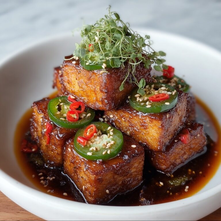 Korean Braised Tofu Recipe