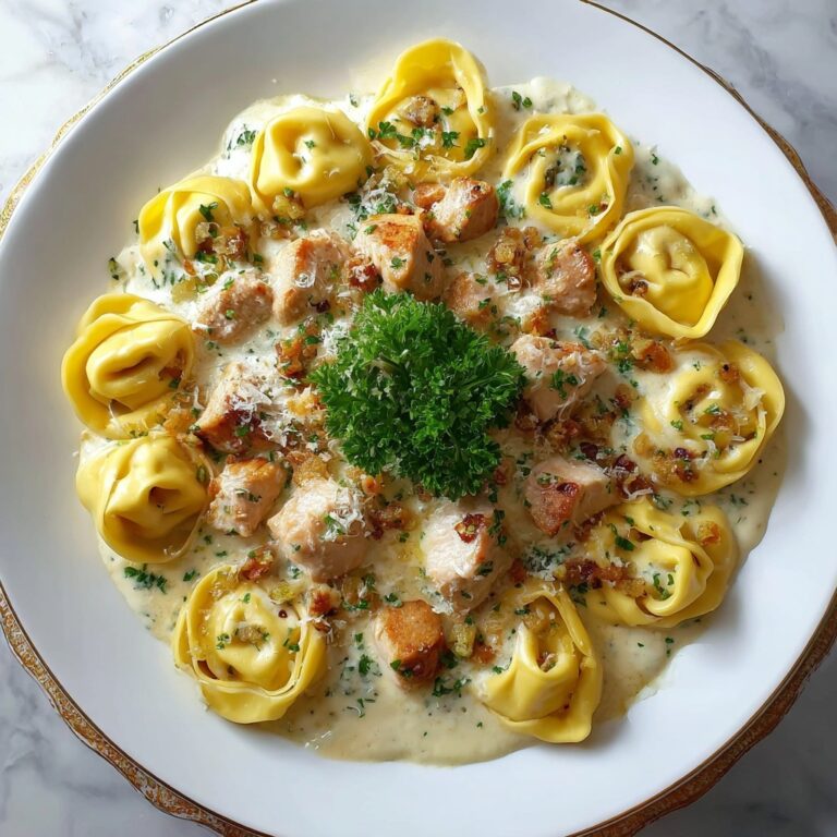 Creamy Chicken Alfredo Tortellini Recipe