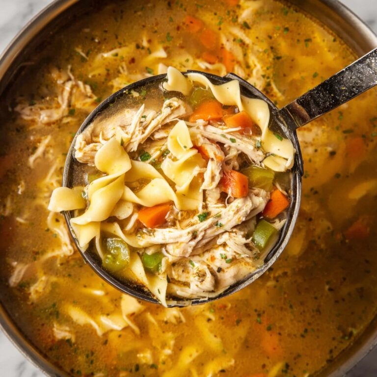 Mississippi Chicken Noodle Soup Recipe