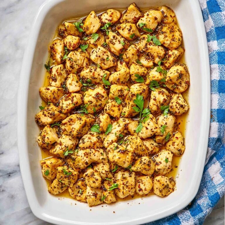 Baked Chicken Bites Recipe