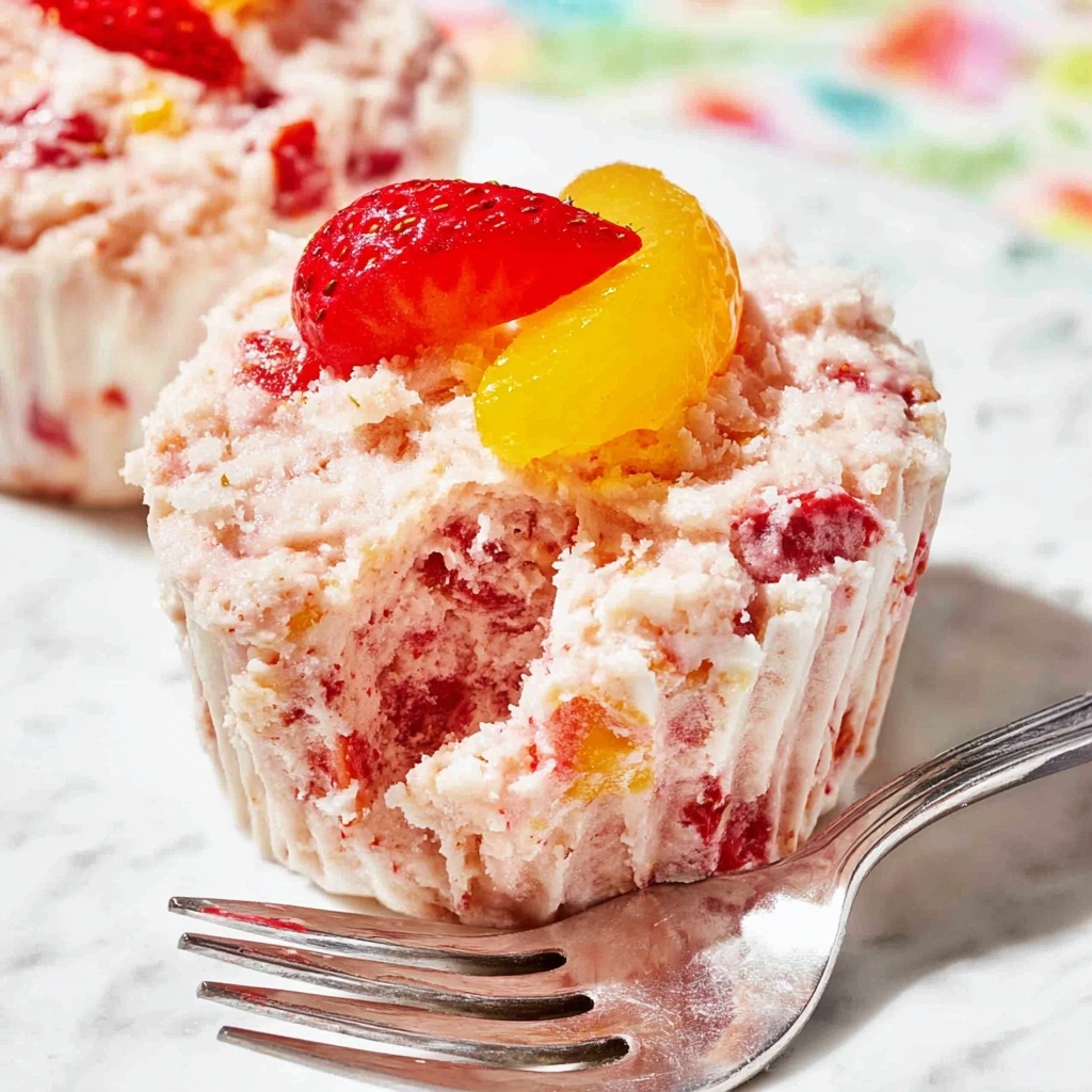 Frozen Fruit Salad Cups Recipe - Recipe Image