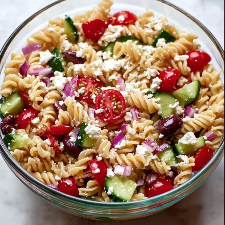 Feta & Tomato Pasta Salad Recipe