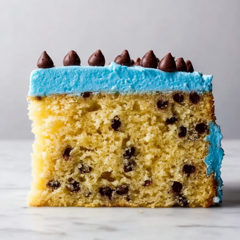 Cookie Monster Cake Recipe